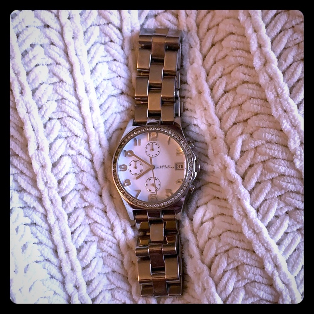 Marc by Marc Jacobs silver watch